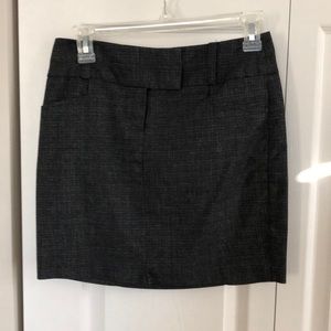 Business black guess gray skirt
